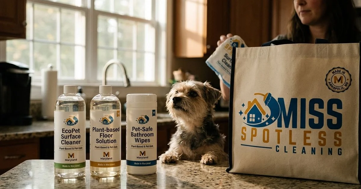 Pet-Safe Green Cleaning: What Every Eastern Shore Pet Owner Should Know