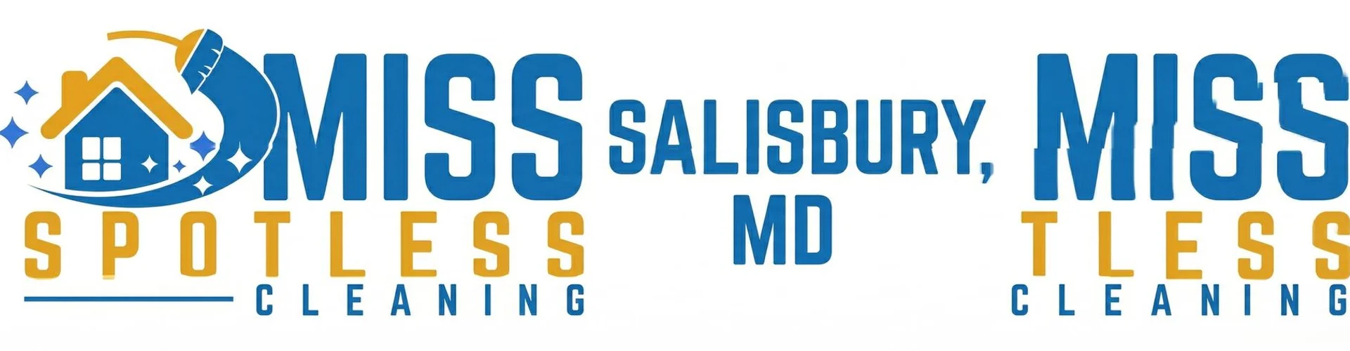 Happy family in a clean home